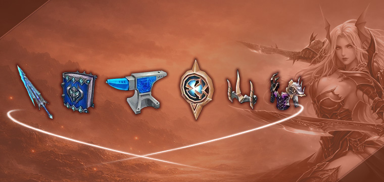5TH MASTERY WEAPON & 6TH MASTERY ARMOR